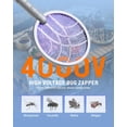 thumbnail image 4 of Matamoscas eléctrico Mosiller 4000 V Bug Eliminador de Raquetas 1800 mAh, 4 of 9