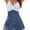 Blue Stripes, variant on Olaglory Womens One Piece Swimsuit Tummy Control with Cutout Skirt Bathing Suit for Women Modest Twist Front Swim Dress, Blue Stripes