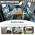 thumbnail image 3 of XYZCANDO Western Aztec RV Dinette Cushions Cactus RV Decor Stylish Bench Cushion Washable Couch Cover Loveseat Slipcovers Universal Furniture Covers for Sofa and Loveseat Camper Must Haves Green, 3 of 7