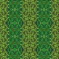 thumbnail image 1 of Ahgly Company Indoor Square Patterned Dark Forest Green Area Rugs, 5' Square, 1 of 6