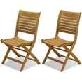 thumbnail image 6 of Amazonia Patio Dining Set with 6 Folding Palu Teak Chairs, Seating Capacity: 6, 6 of 6