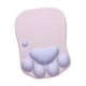 thumbnail image 3 of Alfombrilla de ratón con diseño de pata de gatito, con respaldo antideslizante para la muñeca, cómoda para el escritorio Azul gris, 3 of 9