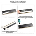 thumbnail image 3 of DDR5 Heatsink with Efficient Heat Dissipation, Aluminum Alloy Memory  Cooler for Computer Water Cooling System, Easy Installation, 3 of 8