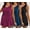 Vividblue/black/maple red(3pack), variant on Beaisland 3 Pack Women Maternity Tank Tops Sleeveless Pregnancy Tank Shirts Postpartum Tops Basic Shirts Summer