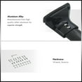 thumbnail image 2 of For 2012-2016 Honda CR-V CRV 2-Piece OE Factory Style Aluminum Roof Rack Rail Cross Bars Top Cargo Lugagge Carrier Pair + Hardware (Black) - JDM SUV Van 13 14 15, 2 of 4