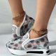 thumbnail image 2 of Amzcrzy Zapatos de mujer,Zapatos de mujer,Zapatillas de mujer, Zapatos de malla para mujer, con punta de bizcocho, suela gruesa, cuñas, zapatos casuales Sandalias Mujer Zapatillas De Casa, 2 of 7