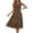 Brown, variant on SOOMLON Leopard Print Dress for Women Plus Size Cheetah Tank Dress Sleeveless Maxi Sundress Casual Outfits with Pockets