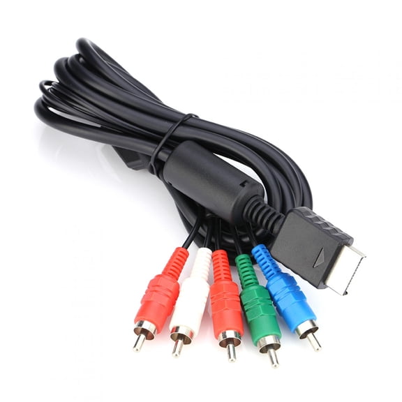 Gegong AV Multi Out To Component Video/Audio Cable Cord For P S 2 PS3, Video Cable For PS3,Audio Cable