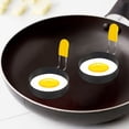 thumbnail image 4 of HOTBEST Egg Rings Huevos Paquete de 2 Moldes Cooking Rings, Pancake de Acero Inoxidable para Freír Huevos y Tortilla, 4 of 10