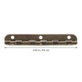 thumbnail image 3 of 12pcs Antique Hinges 90 Degrees Hinges For Wooden Box Small Box Gift Box Cabinet Door, 3 of 8