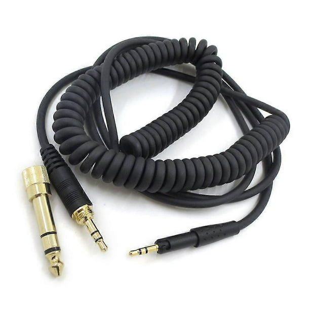 Reliable 6.35mm Jack Spring Headphone Cable For Sennheiser Hd6dj Mix Hd8 Hd7