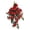 Red, variant on Artificial Flowers for Outdoors,Hanging Fake Rose Flowers,Decorative Rose Teardrop Swag for Wedding,Home Wall Decor,Backdrop,35.43 Inch