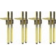 thumbnail image 1 of 4-Pack Metal Furniture Legs, Anti-Slip Silent Support for Tables, Sofas, Cabinets, 1 of 3