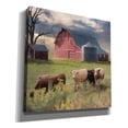 thumbnail image 2 of Epic Graffiti 'Wyoming Sunset' by Lori Deiter, Canvas Wall Art, 37"x37", 2 of 3