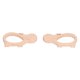 thumbnail image 5 of Mordedor de madera Natural para bebé, juguetes con forma de hipopótamo, pulsera artesanal, joyería, manualidades colgantes, 2 uds., 5 of 8