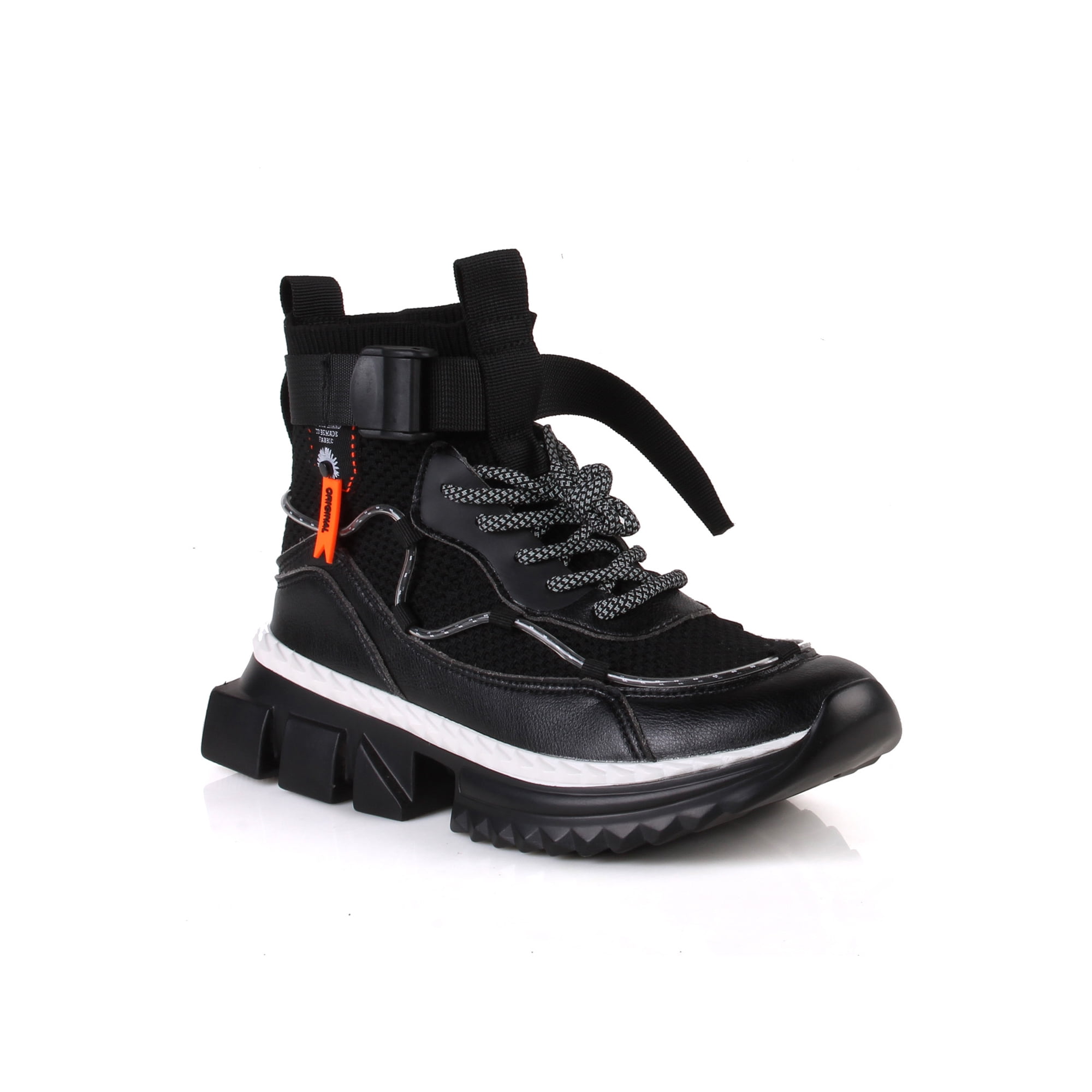 Ultra-Lightweight Fahsion Men's Breathable Running Shoes in Black