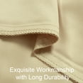 thumbnail image 4 of Queen 3-Piece Duvet Cover Set with 2 Pillow Shams, Brushed Microfiber, Easy Snap Zipper & Corner Ties, Khaki, Ntbay | Comforter Not Included, 4 of 6