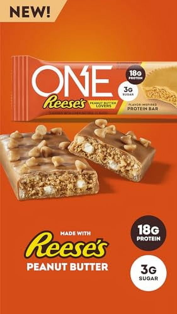 One Reese's Peanut Butter Lovers Protein Bar 12 - 2.12 oz Bars