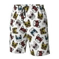 thumbnail image 5 of Naloa Bulldog Sunglasses Face Men's Beach Shorts, Surfing shorts, Swim trunks, Quick Dry Swim Trunks for Surfing Beach Fun - Medium, 5 of 9