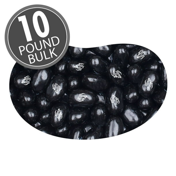 Jelly Belly Licorice Jelly Beans 10 lbs bulk Genuine, Official
