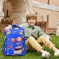 thumbnail image 5 of Sanmadrola Kids Backpack for Boys&Girls Bookbags Preschool Backpack Toddler Daycare School Bag Elementary Kindergarten Lightweight Waterproof Travel Bag with Padded Straps, Planet, 5 of 6