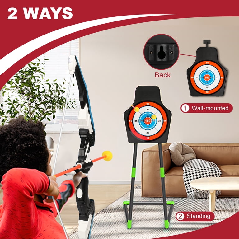 Hot Bee Kids Archery Play Set: 2 Bows, 20 Arrows, 2 Quivers
