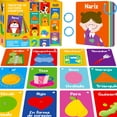 thumbnail image 1 of Flashcards SpriteGru, 51 unidades, 7 en 1, en español, cognitivas, con anillos, 1 of 7