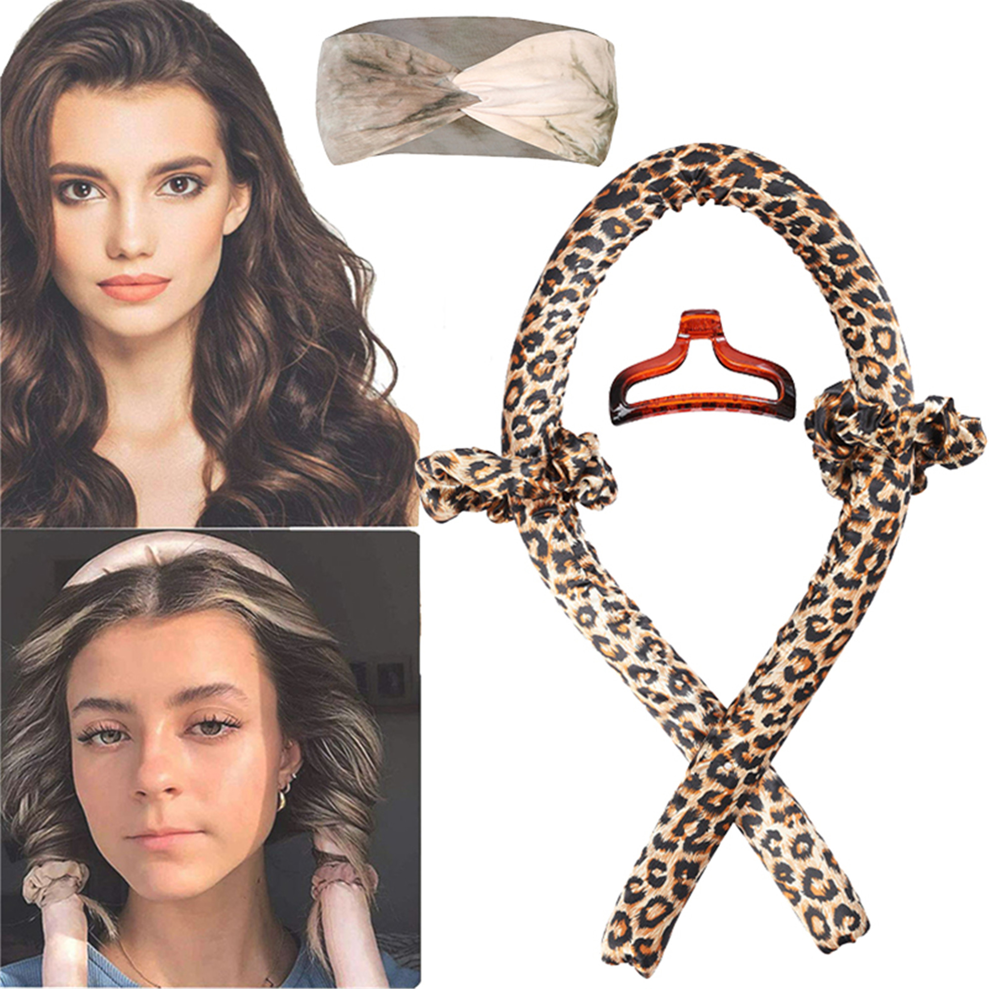 Elbourn Hair Rollers For Long Hair, Curlers Heatless, Sleeping Soft