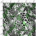 thumbnail image 2 of Soimoi Green Heavy Canvas Fabric Leopard Animal Skin Decor Fabric Printed Yard 58 Inch Wide, 2 of 6