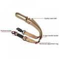 thumbnail image 3 of 1Pc Adjustable Quick Release 2 Point Strap Wear-resistant Shoulder Strap Black Labeled, 3 of 6