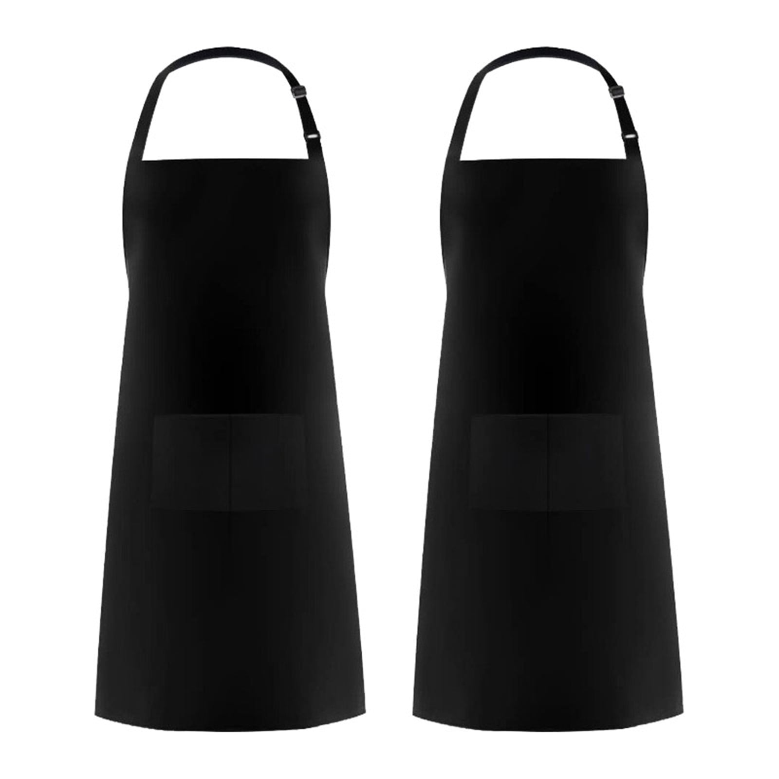 6 Pack Rubber Vinyl Apron With Adjustable Length Neck Strap Apron Keeps You Clean And Dry When Dishwashing/ 6Pc Apron