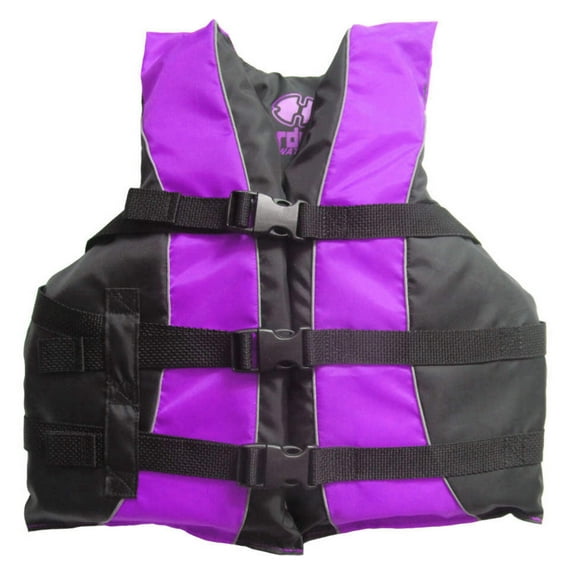 Hardcore Water Sports Hardcore youth life jacket paddle vest for big kids from 50-90 pounds ; Coast Guard approved Type III PFD life vest flotation device; Jet ski, wakeboard, hardshell kayak lufe jac