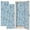 Color 5, variant on 2 Pcs School Locker Magnetic Wallpaper 12" x 36" Marble blue green wedding mint tender decoration white Reusable Removable Locker Accessories Back to School Supplies