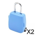 thumbnail image 1 of Par de Cerraduras Electrónicas para Protección en Casa, Trabajo, Viajes, Estilo Vanguardista 2 piezas, 1 of 8