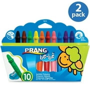 Prang be-be Jumbo Crayons, Pack of 2