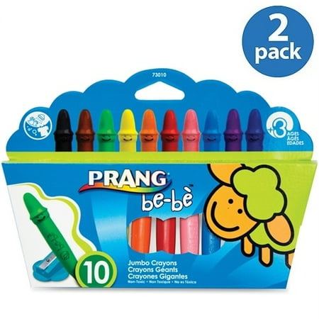 Prang be-be Jumbo Crayons, Pack of 2