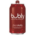thumbnail image 2 of bubly Cherry Sparkling Water, 12 fl oz, 18 Pack Cans, 2 of 6