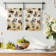 thumbnail image 3 of Western Cowboys Kitchen Towels Set of 2, Brown Vintage Country Cactus Absorbent Dish Towels for Kitchen, Microfiber Hand Towel, Quick Drying Tea Towel for Cleaning Decorative Dishcloths, 3 of 7