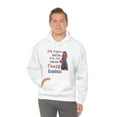 thumbnail image 6 of Old Hippies don't die they just fade into crazy grandmas. Unisex Heavy Blend Hooded Sweatshirt, 6 of 9