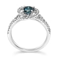 thumbnail image 5 of 14k White Gold 1 1/3 ct TDW Treated Blue Diamond Engagement Ring (Blue, SI2-I1), 5 of 8