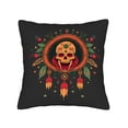 thumbnail image 4 of Set of 2 Decorative Throw Pillow Covers 18x18in with Vibrant Floral Design for Couch Bed Car, 4 of 8