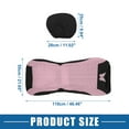 thumbnail image 4 of Juego de 4 fundas universales para asientos de coche Unique Bargains color rosa, 4 of 7