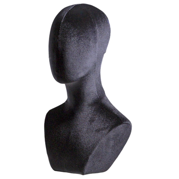 Cabeza de maniquí para exhibición de pelucas, soporte para exhibición de sombreros, soporte para exhibición de pelucas Estilo C