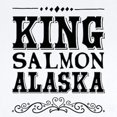 thumbnail image 2 of CafePress - King Salmon Alaska Body Suit - Baby Light Bodysuit, Size Newborn - 24 Months, 2 of 4