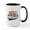 White/Black Inside, variant on CafePress - The Peanuts Gang Baseball Mug - 15 oz Ceramic Large White Novelty Mug