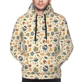 thumbnail image 4 of KLL Barbecue And Grill Print Mens Hoodie Long Sleeve Casual Pullover Hooded Sweatshirt Fashion Drawstring Hoodies with Pocket-, 4 of 6
