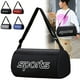 thumbnail image 1 of Bolsa de viaje de tela impermeable | Bolso deportivo deportivo unisex de equipaje medio | Ligero de 15 pulgadas | Gris Azul Rojo | Transporte nocturno de fitness al aire libre | Imprescindibles de, 1 of 8