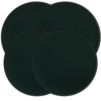 Range Kleen 505 Metal Burner Kovers Round Black, 2 small and 2 large