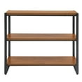 thumbnail image 3 of Anderson KD 3 Tier Bookcase Gliese Brown - 39.5"W x 13.5"D x 33.5"H, 3 of 5