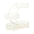 thumbnail image 4 of Cesta de frutas y soporte para frutero, un organizador resistente de 3 niveles para almacenar frutas Blanco, 4 of 9